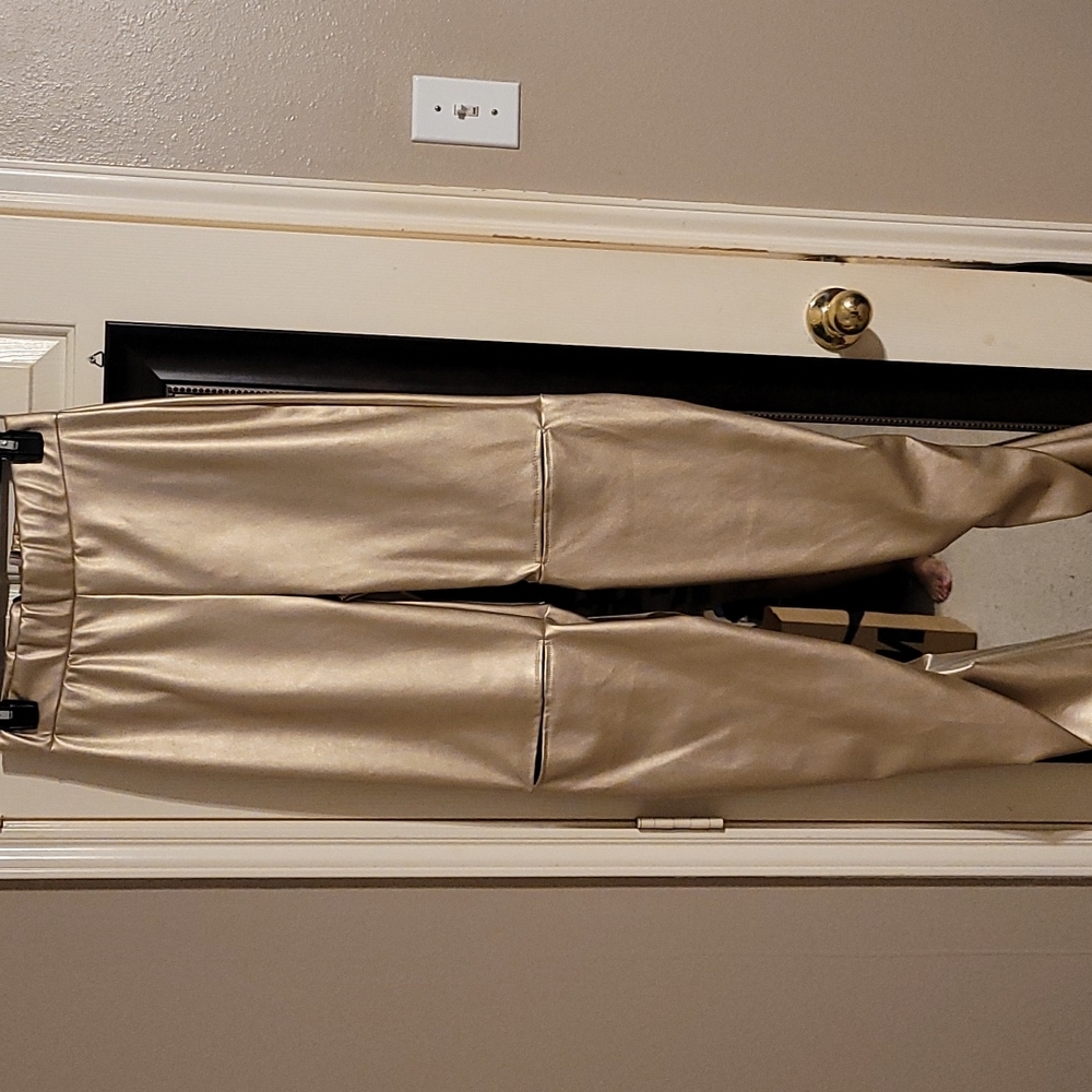 Gold Disco Pants